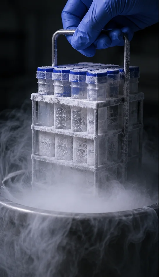 Cryogenic sample storage